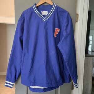 University Of Florida Champion Brand Pullover Windbreaker